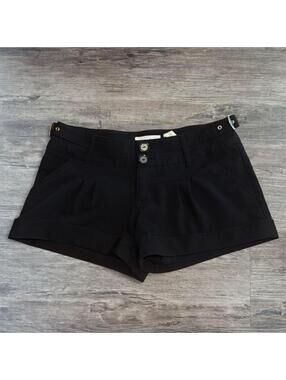 Guess vintage black micro shorts
